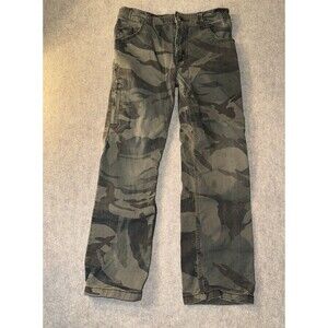 Wrangler Boys Size 7 Camo Jeans Adjustable Waist RN130273